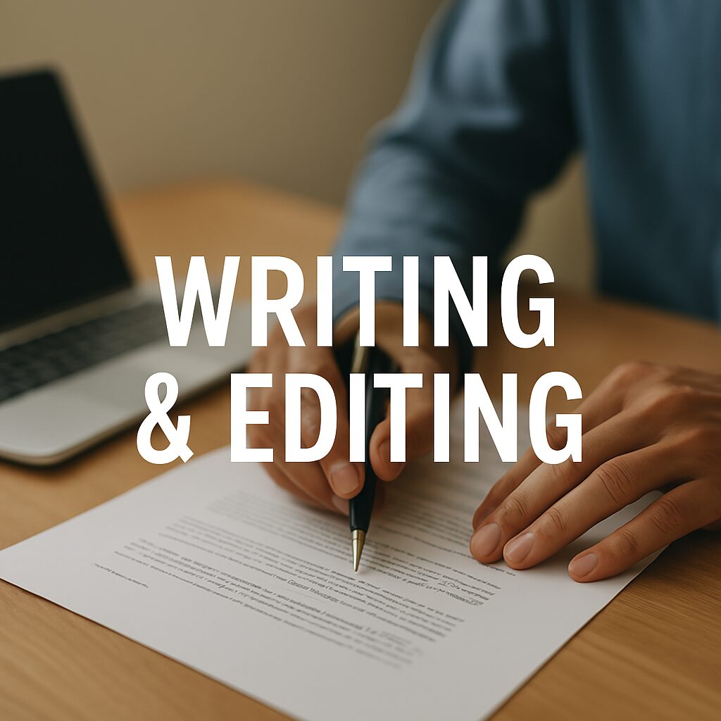 Writing and editing
